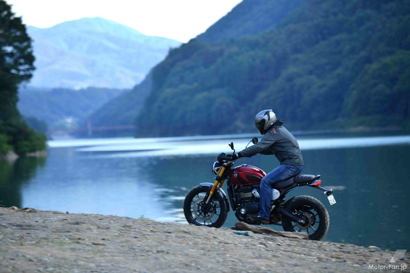 SR + GB + Bullitt + Duke + Pyren ÷ 5 = Triumph Scrambler 400X? This bike combines the best of modern 350-400cc single-cylind