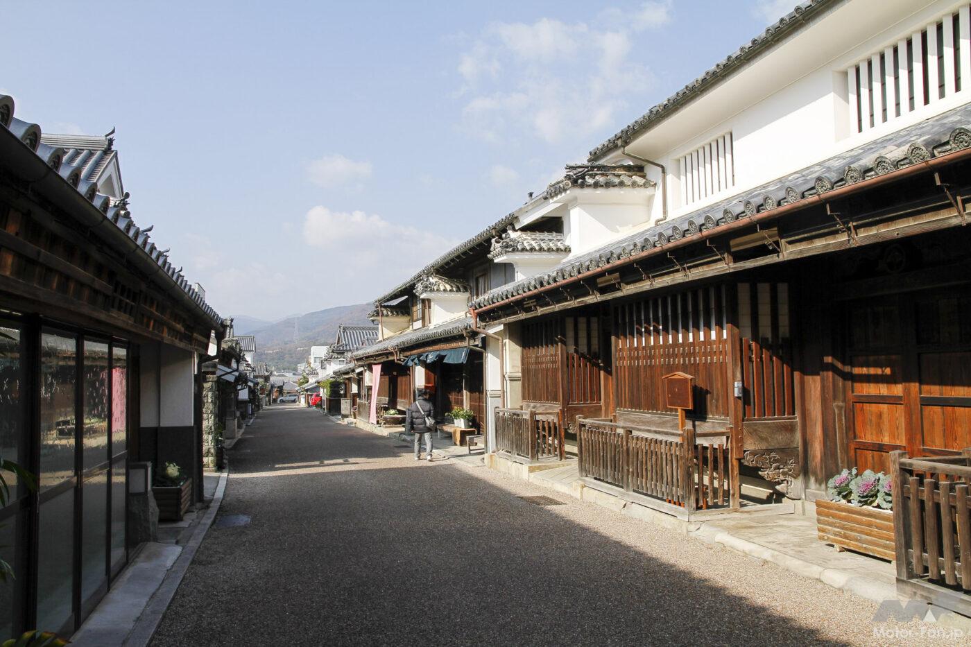 [Mima City, Tokushima Prefecture] A touring spot to visit by motorcycle | The soothing Udatsu townscape.