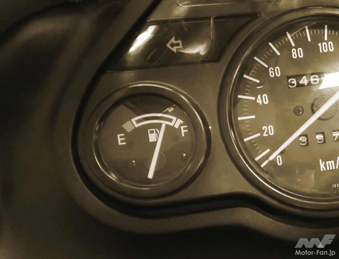 There are “constant fuel consumption values” and “WMTC mode values” for motorcycle fuel economy, but