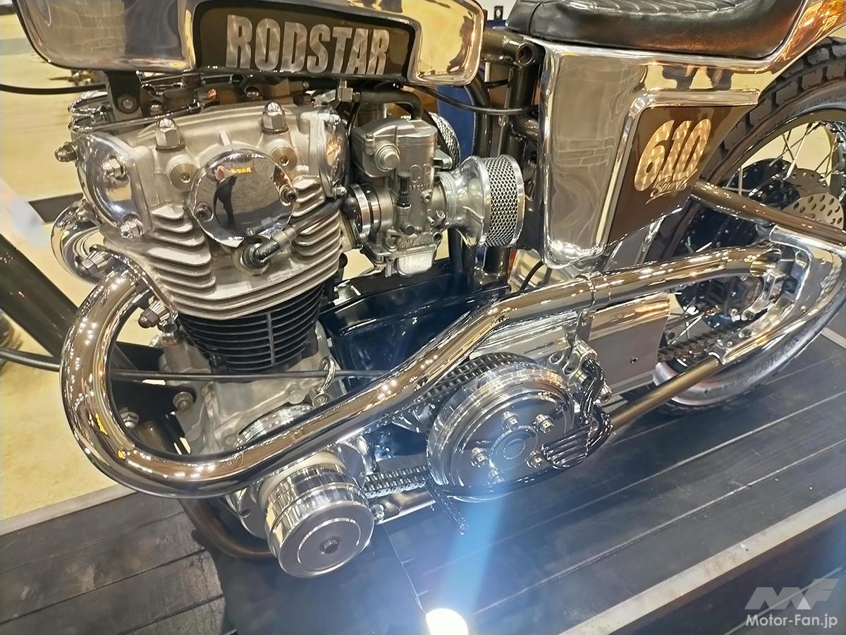 It’s not just beautiful. XS650 engine with Kawasaki transmission! A Yamaha x Kawasaki combination | Yokohama Hot Rod Cu