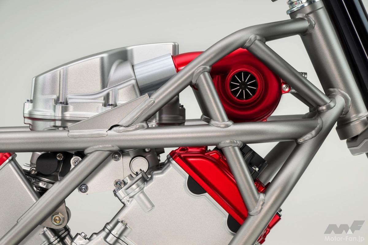 Honda’s V3 electric supercharger “Electronically controlled supercharging in all ranges. It’s a great produ