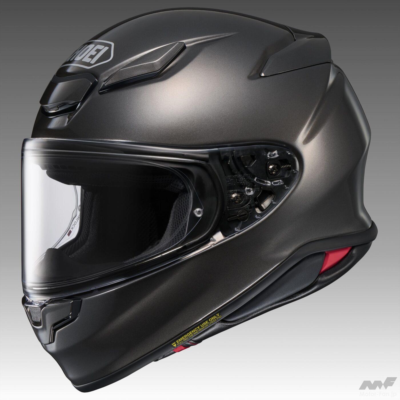A sophisticated steel monotone finish has been added | SHOEI Z-8 new pattern “Anthracite Metallic” | Released in