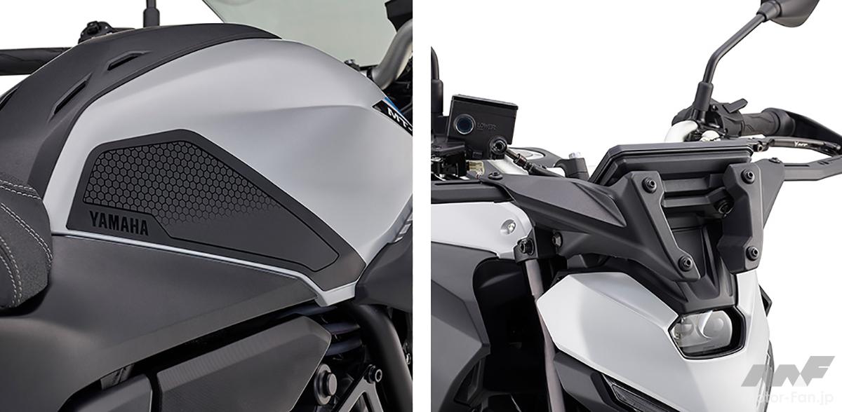 Yamaha Naked Sports “MT-07 ABS” and “MT-07 Y-AMT ABS” with in-line 2-cylinder DOHC 4-valve 688cc engi