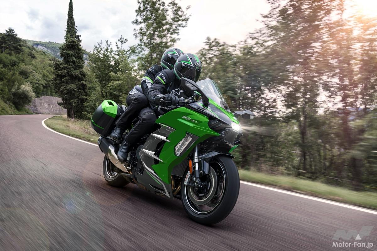 [3,124,000 yen] New colors added to the 2025 model of Kawasaki’s fastest touring bike, the NINJA H2SX SE