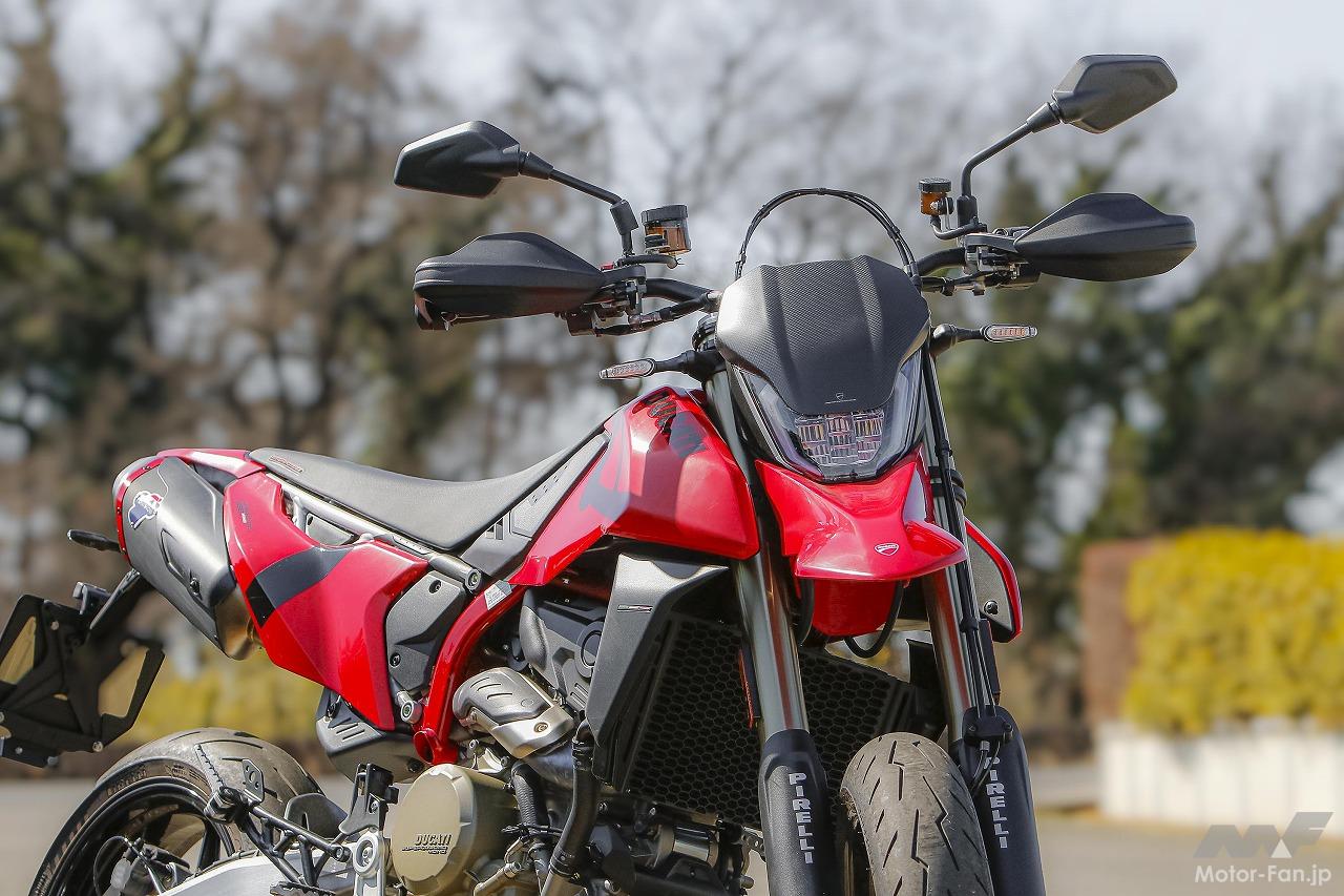 Is it realistic to use the Ducati Hypermotard 698, which has a strong racing feel, on the street?