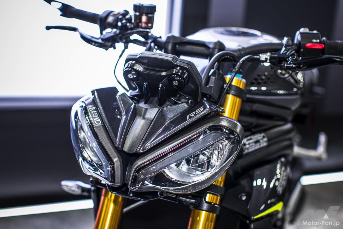 Triumph Speed ​​Triple 1200 RS unveiled in Japan | An ultra-high-performance naked bike that dominates from the street to
