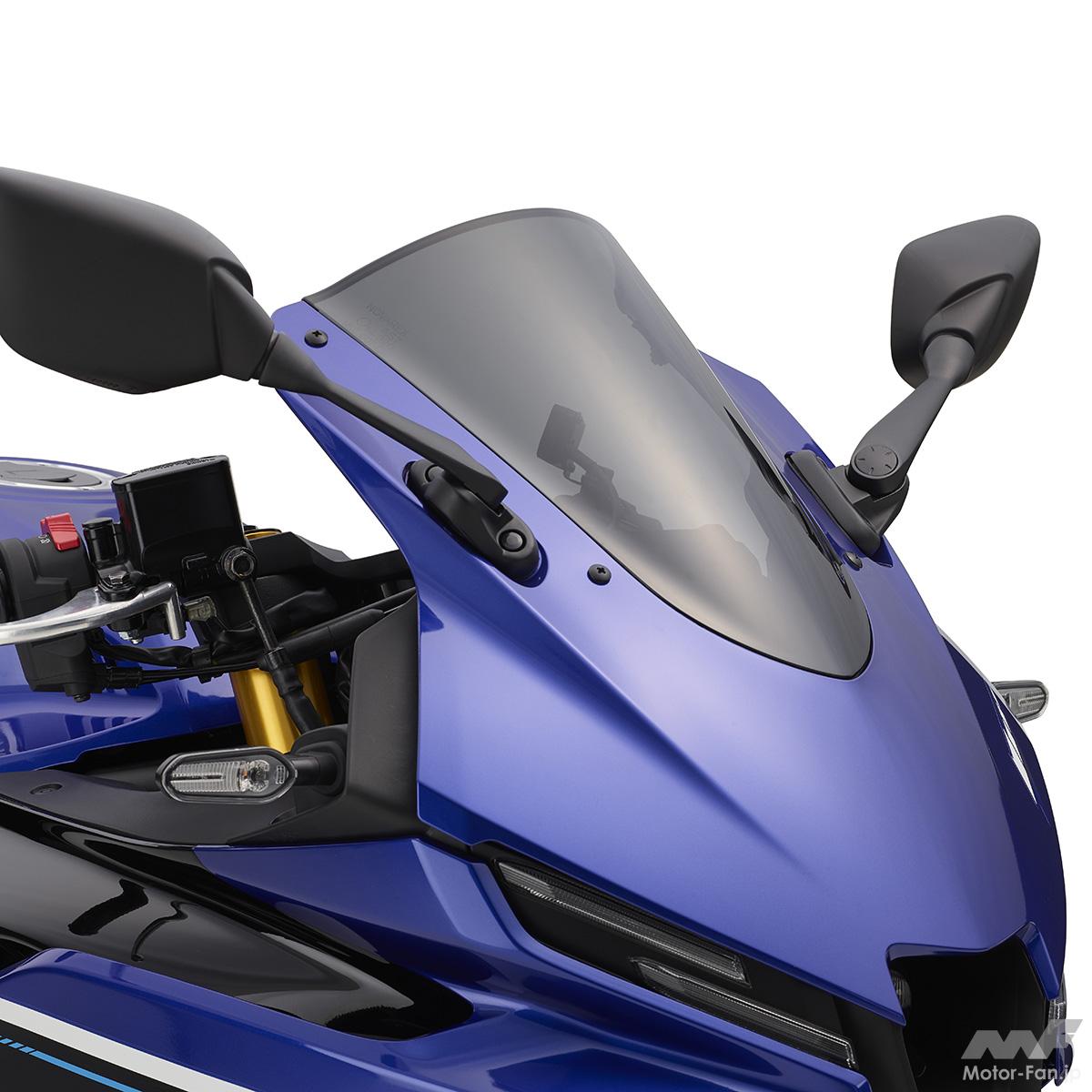 Yamaha YZF-3 ABS/YZF-25 ABS undergo minor changes! New genuine accessories compatible with the 2025 models now available [Y&#