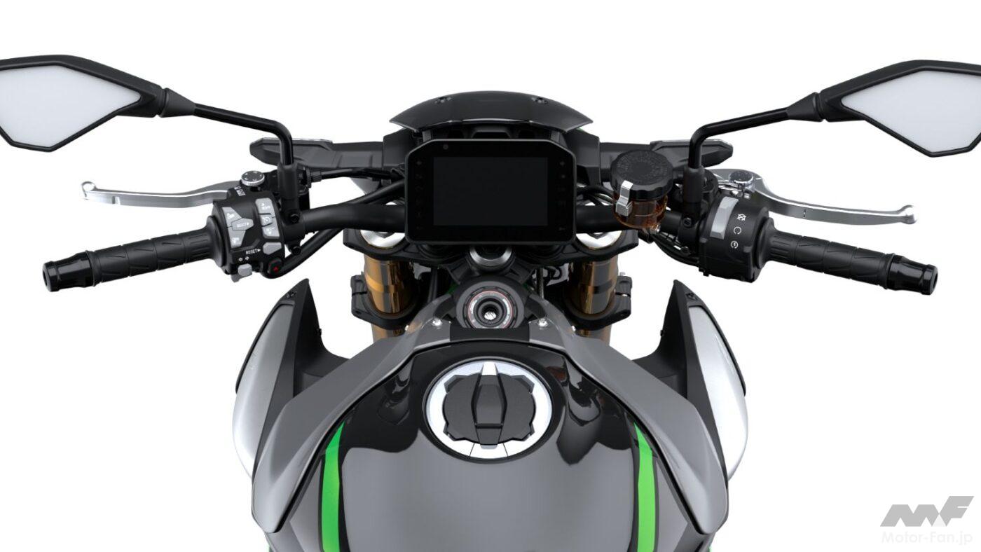 Introducing the new Kawasaki Z900 SE! Equipped with a sophisticated “Sugomi” design and high-performance suspensi