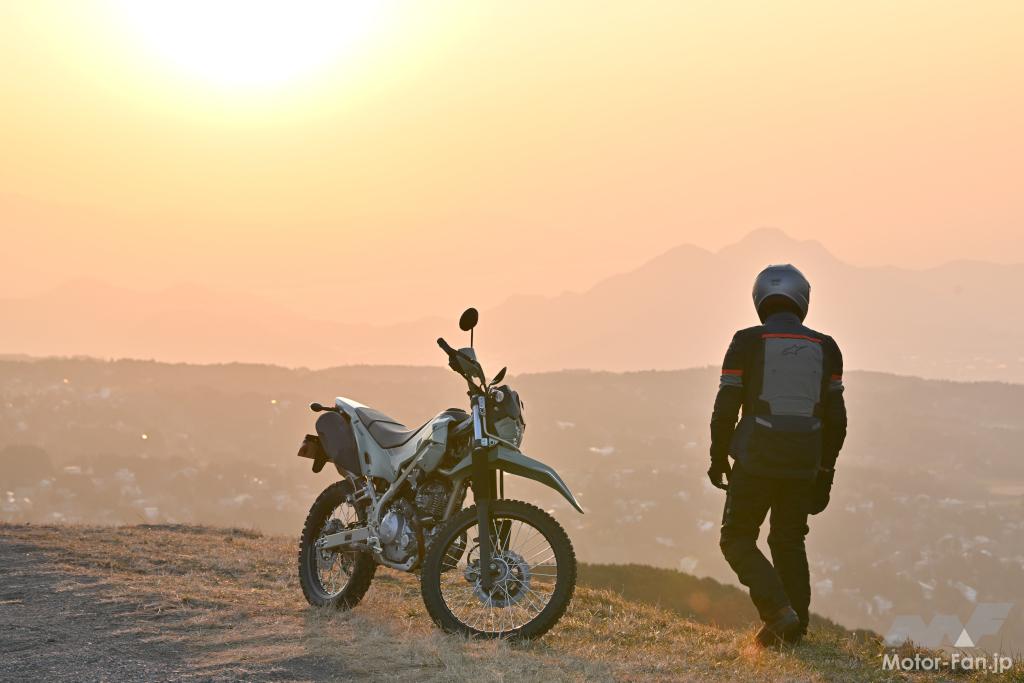 Although it’s not a model specifically designed for travel, the Kawasaki KLX230 Sherpa offers outstanding comfort and m