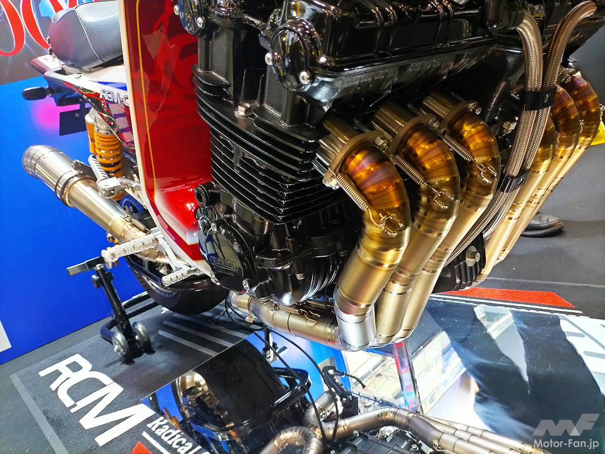 The legendary “inline six-cylinder tourer” Honda CBX1000 INTEGRA-based “RCM-688” [Tokyo Motorcycle Sh
