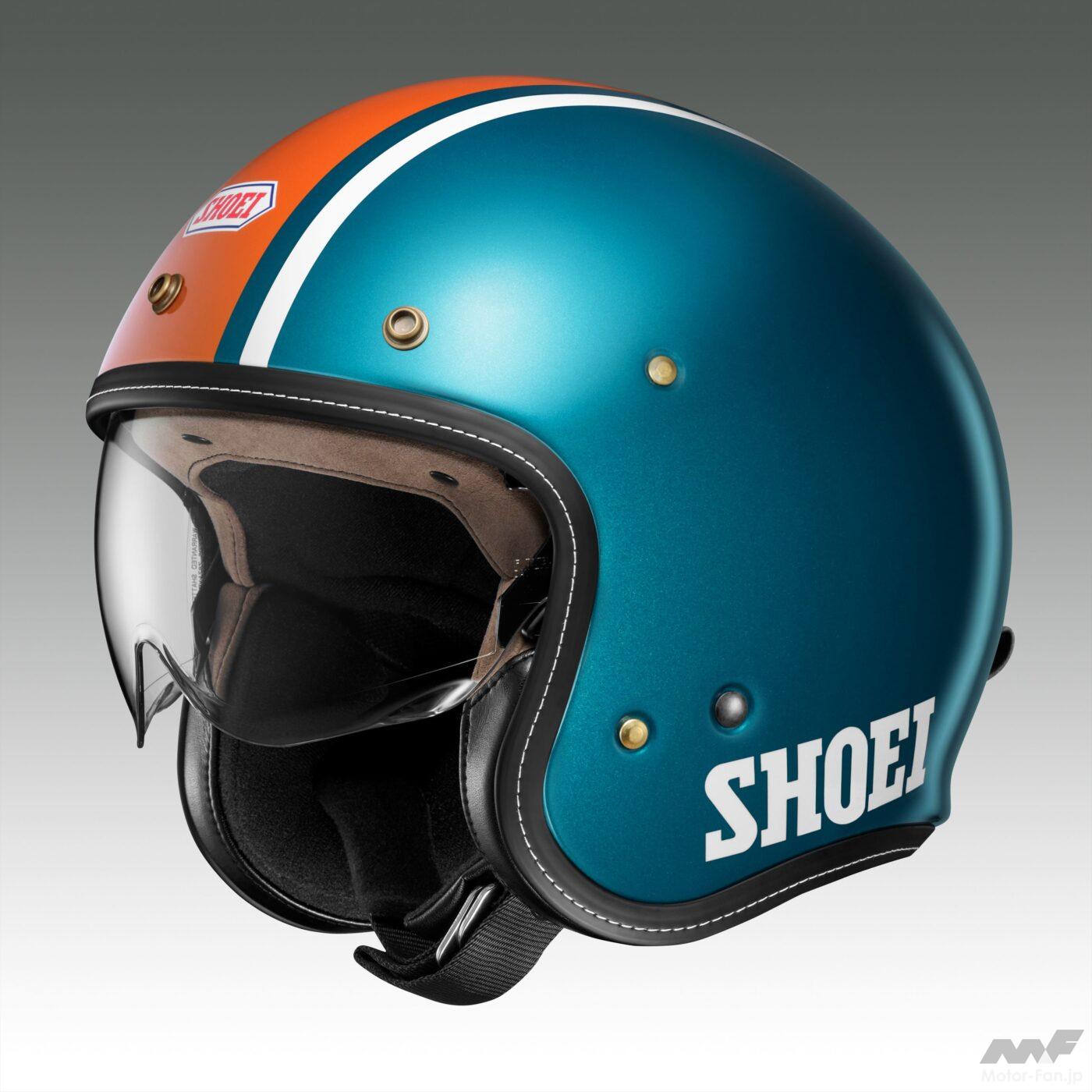 Never-before-seen vivid colors! | SHOEI’s small jet “J・O+” now comes in a new pattern, “AVENTURE