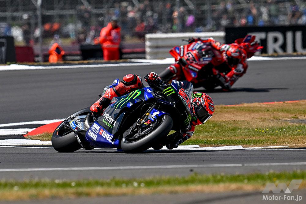 MotoGP Round 7 British Grand Prix: Yamaha’s Quartararo regretfully retires. He was leading the race but then had machin