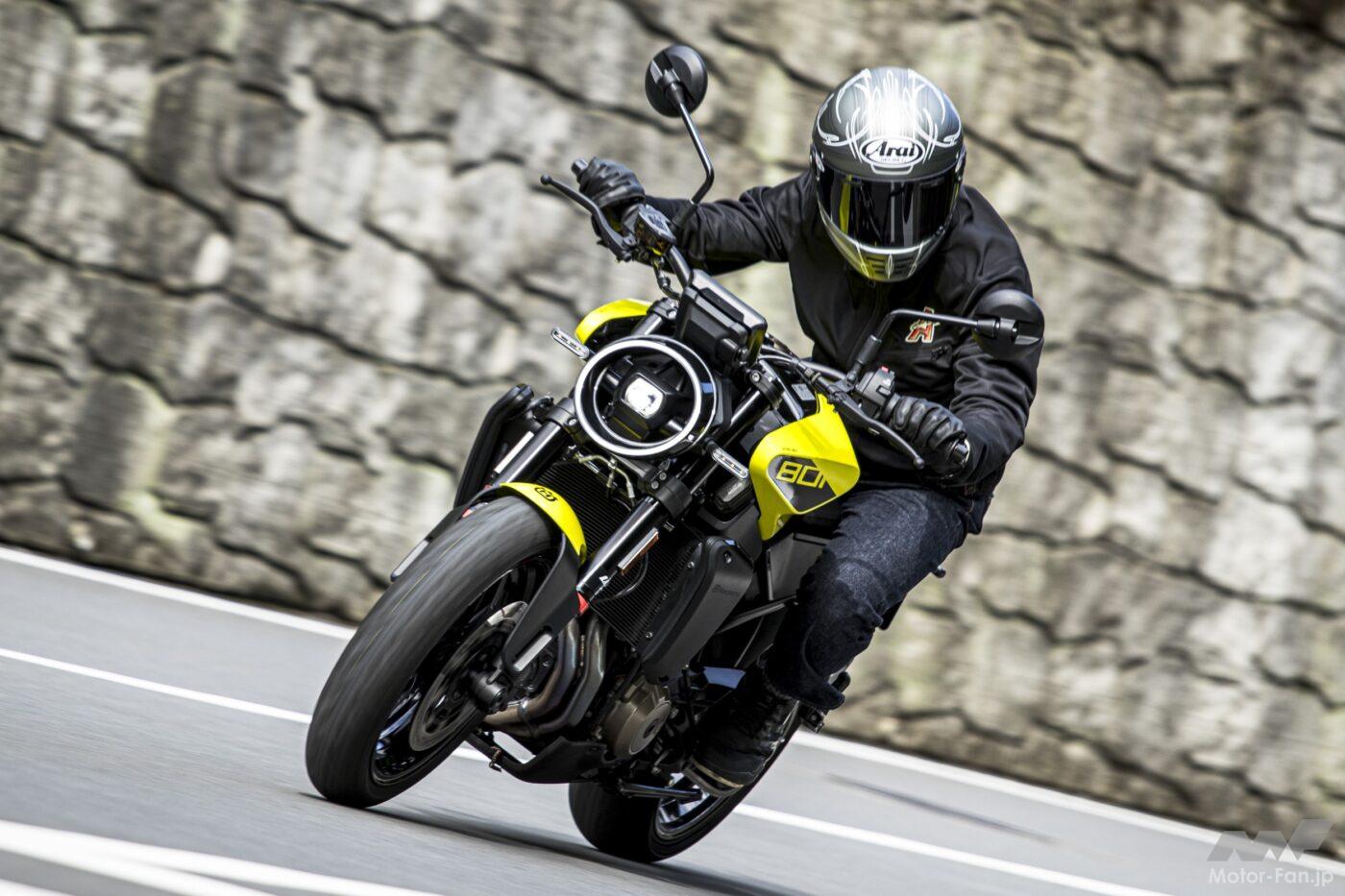 [Husqvarna] Vitpilen’s first twin-cylinder and largest-displacement “801” is the strongest handling machine