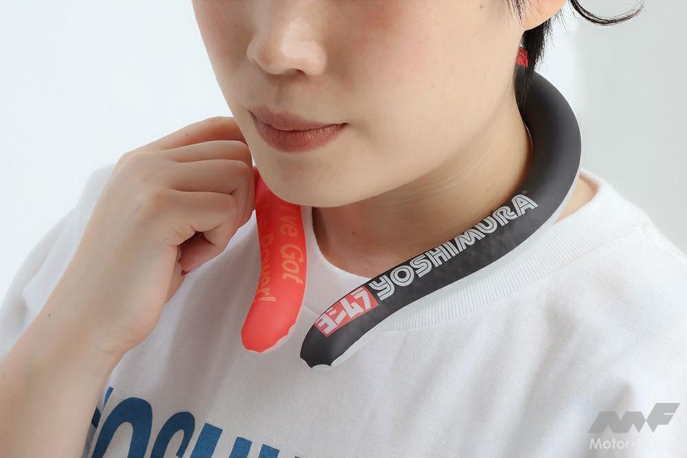 Yoshimura’s heatstroke prevention product | “Cooling” uses a special material that freezes naturally at tem