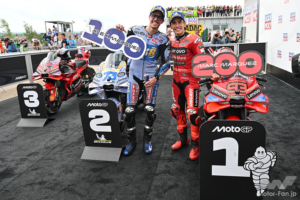 MotoGP Round 11 German GP: A survival race with only 10 finishers. Marc Marquez wins at his favorite track, Sachsenring