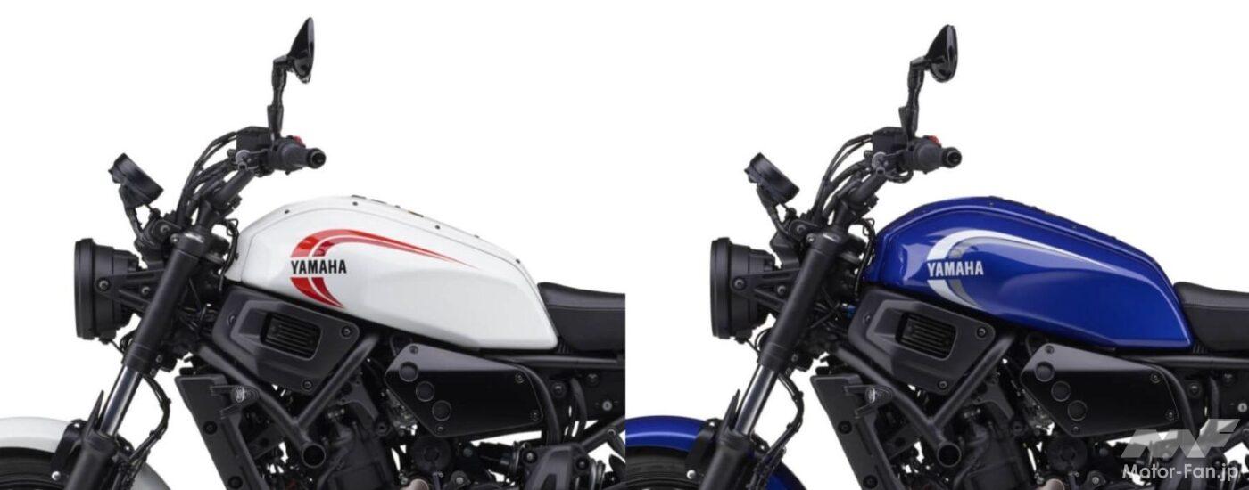 Yamaha XSR700 released in two new colors, white and blue for 1 million yen!