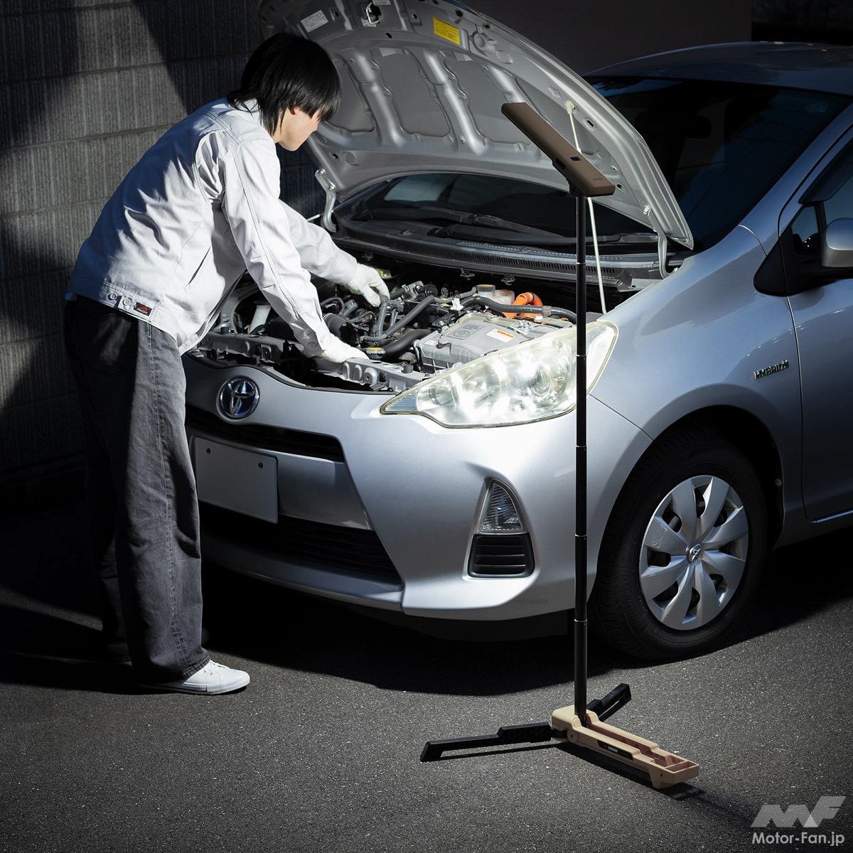 Sanwa Supply releases LED lights for motorcycle maintenance! | Great for nighttime and outdoor use