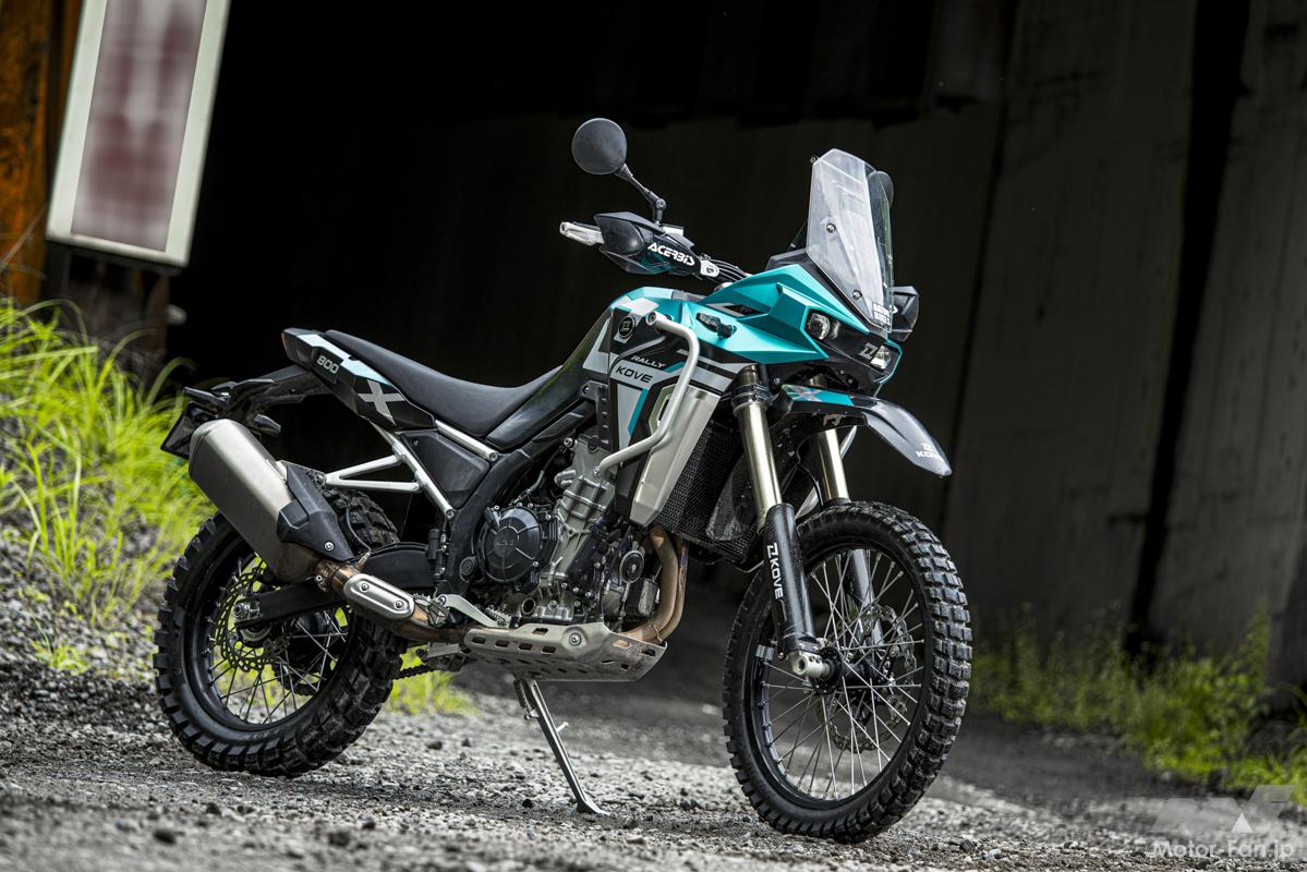 The KOVE800X Rally is all about off-road riding! But I also enjoyed it on-road and on touring.