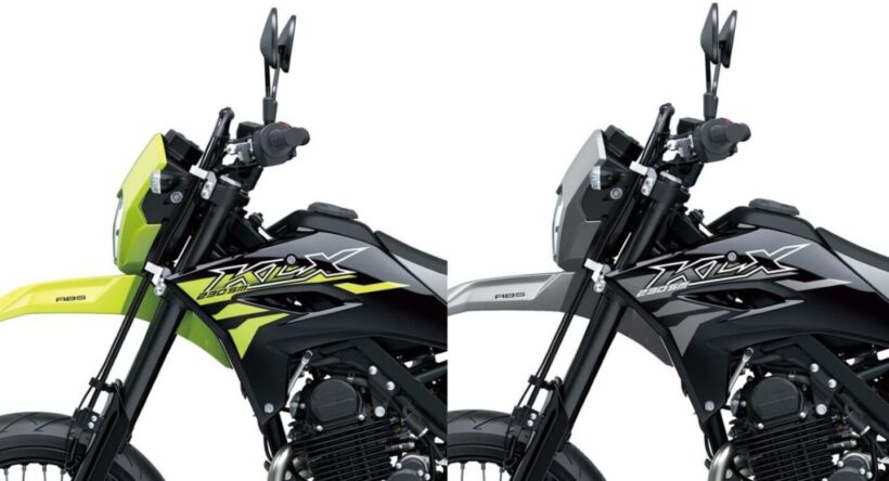 Kawasaki KLX230SM now compatible with smartphone apps! New colors also available