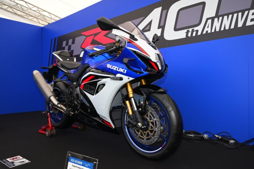 [Many Photos] Unveiled at the Suzuka 8 Hours! The “GSX-R1000R 40th Anniversary Edition” celebrating the 40th anni