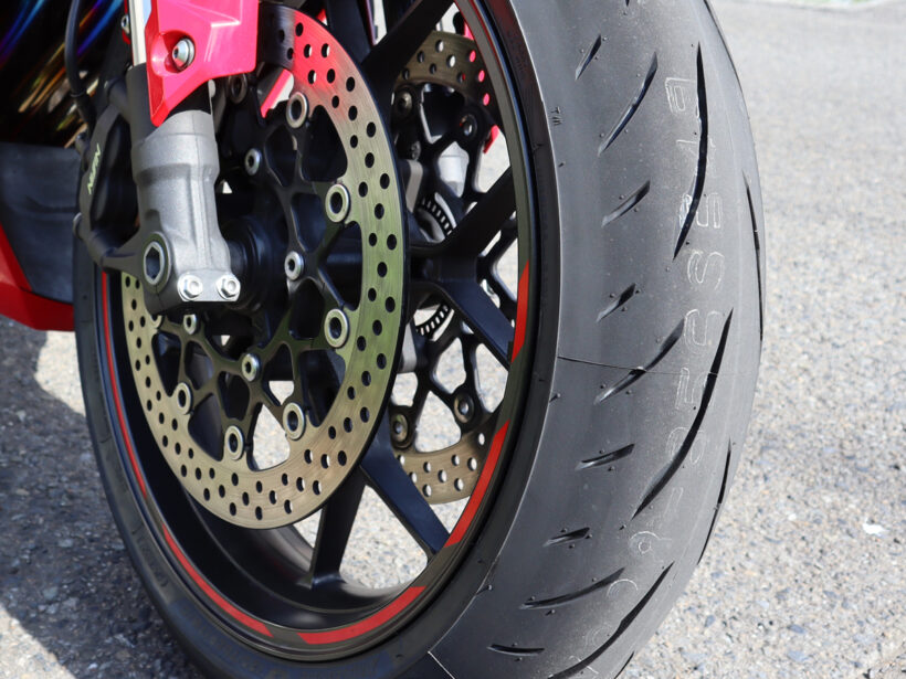 When is the right time to replace your motorcycle tires? In fact, even if they still have tread, they may be at the end of th