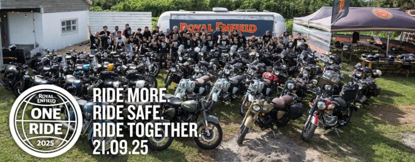 40,000 people participate in Royal Enfield’s “One Ride 2025” held simultaneously in 60 countries