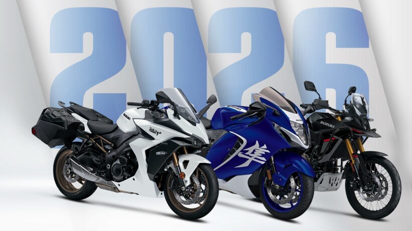 Suzuki unveils second wave of 2026 models in Europe | New models include Hayabusa SE