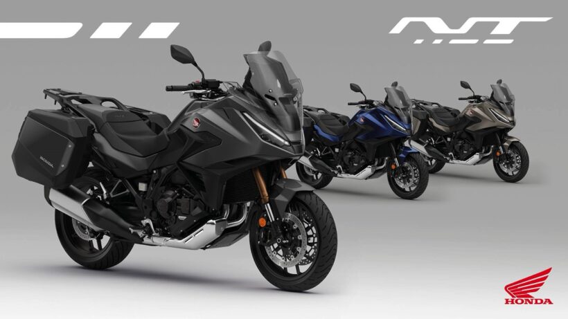 New color “Iridium Gray” now available in Europe | Honda NT1100 latest color announced