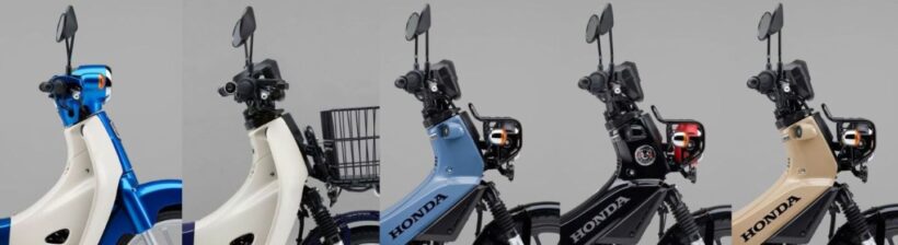 Honda “Super Cub 110” series price revision, Cross Cub 110 new color addition, released in December