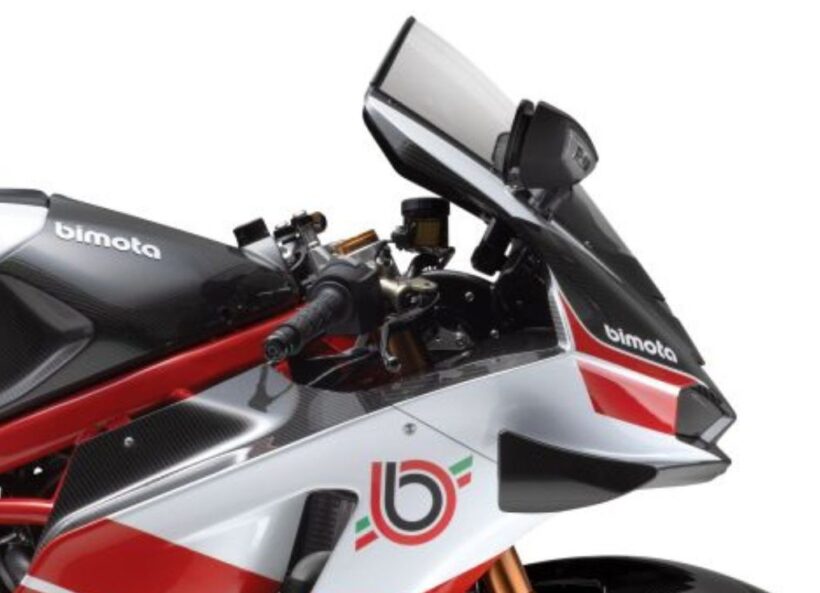 The name is pronounced “Rimini” and the price is 6,930,000 yen. The Bimota KB998 Rimini, a WSBK replica limited t