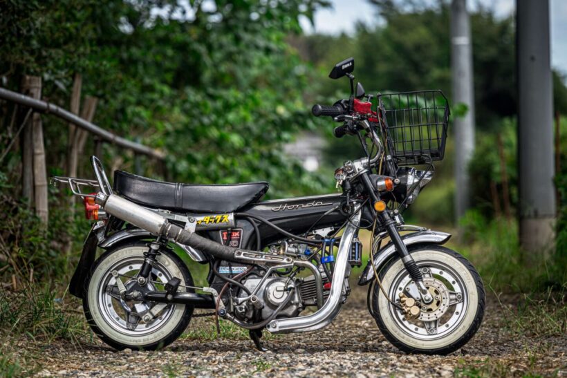 I put it all together using whatever parts I had on hand. A rare Dax with a knob-head engine! [Portrait of a 4MINI Enthusiast