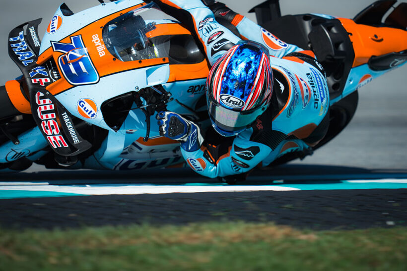 Protecting the hands of MotoGP riders. Kushitani is at the forefront of glove development.