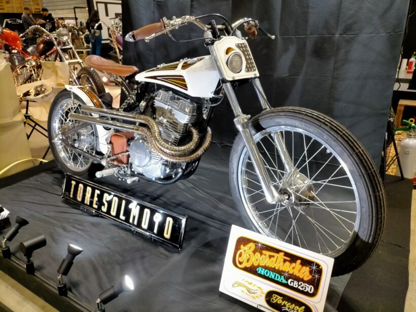 Honda GB250 Clubman custom dirt track motorcycle build