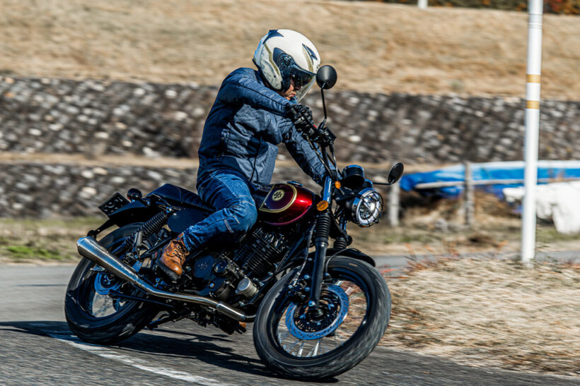 AJS Scrambler 250 air-cooled single-cylinder retro motorcycle